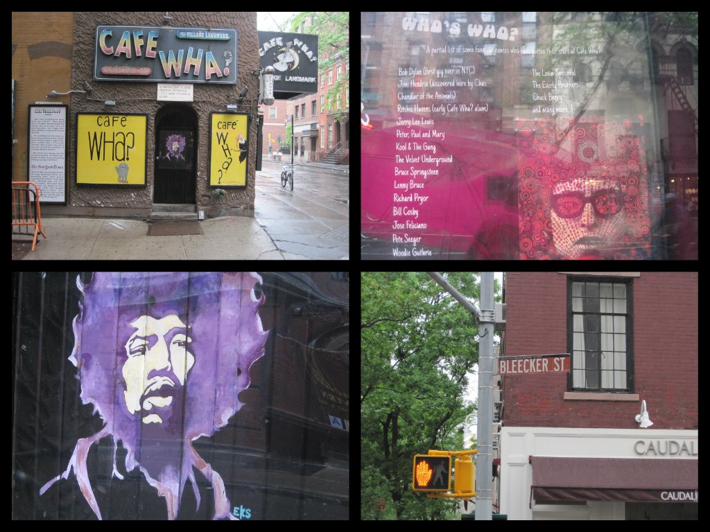 Greenwich Village collage music