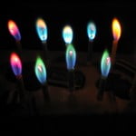 Birthday flame