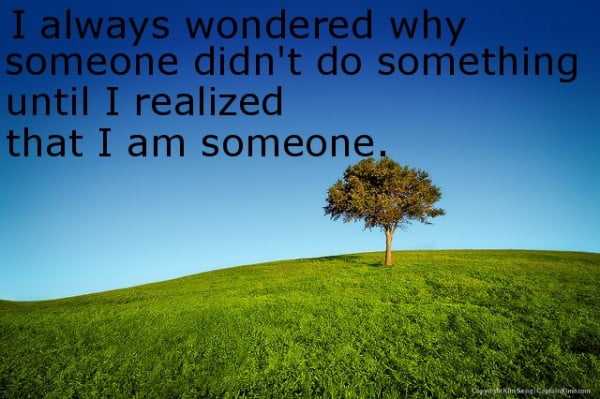 I am someone